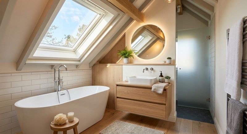 Attic Bathroom Remodeling in Oakland, MD