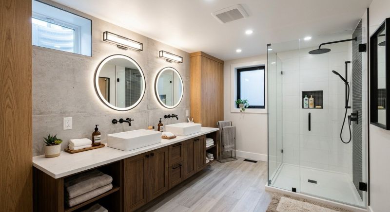 Basement Bathroom Remodeling in Oakland, MD