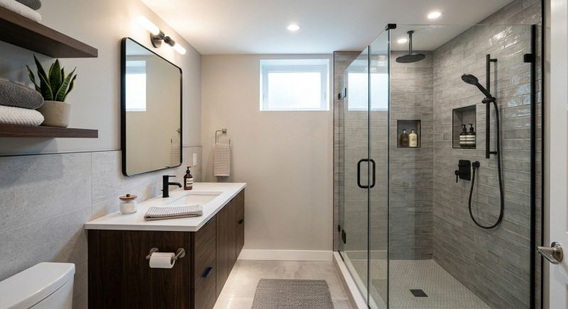 Basement Bathroom Remodeling in Oakland, MD