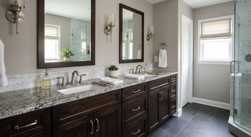 Granite Shower Installation in Oakland, MD