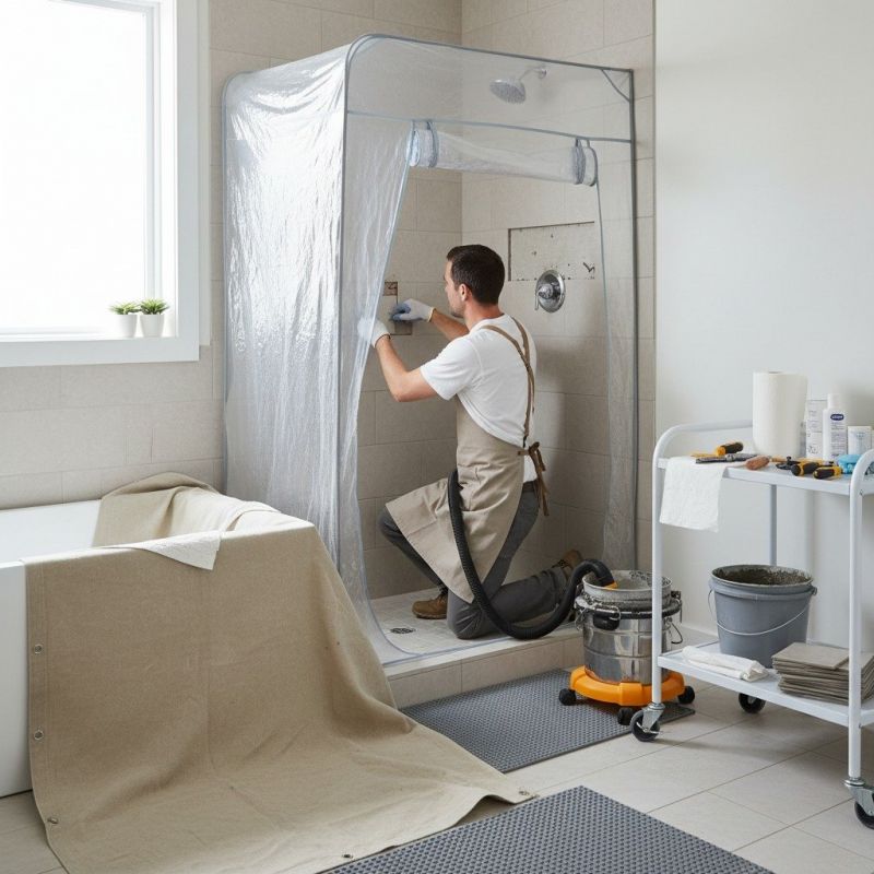 Shower Enlargement in Accident, MD