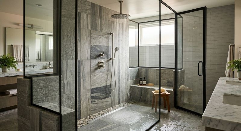 Shower Enlargement in Keyser, WV